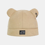 Adjustable Unisex Beanie Hat With Bear Ear Design
