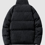 Men's corduroy thickened stand collar Puffer Jacket