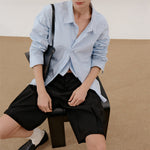 Fake Two-piece Loose Lapel Shirt