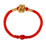Buddha Stones Handmade Simple Design Chinese Knotting Luck Strength Braid String Bracelet (Extra 35% Off | USE CODE: FS35)