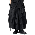 Japanese Loose High-waisted Wide-leg Skirt-Pants