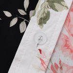 Men's Hawaiian Floral Patchwork Short Sleeve Shirt