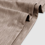Men's solid color casual henley short-sleeved polo