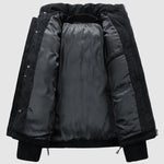 Men's corduroy thickened stand collar Puffer Jacket