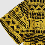 Men's Ethnic Hawaiian Print Casual Short Sleeve Shirt