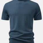 Solid Knitted Sweater T-Shirt
