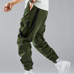 Men's Strap Design Multi-Pocket Cargo Pants