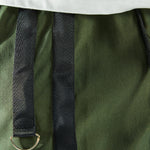 Men's Strap Design Multi-Pocket Cargo Pants