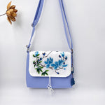 Buddha Stones Embroidered Camellia Epiphyllum Gardenia Sakura Flowers Crossbody Bag Shoulder Bag Cellphone Bag