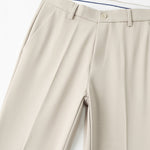 Warm Fleece-Lined Slim Fit Tapered Trousers