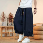 Lantern Loose Casual Cropped Pants