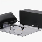 Marcivo Unisex Half-Frame Business Glasses
