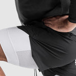 Men's Sports Fake Two-piece Double-layer Multi-pocket  Drying Sweat-wicking Breathable Causal Running Fitness Shorts