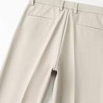 Warm Fleece-Lined Slim Fit Tapered Trousers