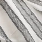 Casual Retro Striped Loose Shirt