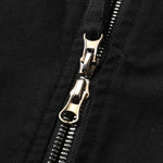 Retro Corduroy Collar Patchwork Loose Jacket