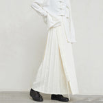 Dark Pattern Jacquard Horse Face Skirt
