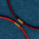 FREE Today: Keep Positive Golden Bead Braided String Lucky Bracelet Anklet