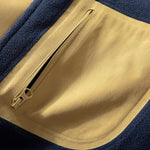 Polar Fleece Panel Stand Collar Jacket