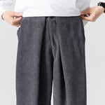 Corduroy Loose Straight Wide-leg Pants