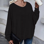 Zeagoo Tie Plunging Back Dolman Sleeve Oversize Top for Women Casual Work Office Loose Fit 2026 | Under $40