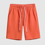 Men's color blocking striped printed casual shirt shorts set