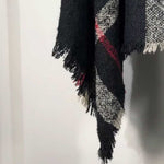 Irregular Raw Edge Loose Turtleneck Sweater