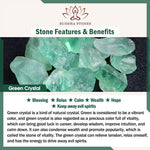 Buddha Stones Natural Blue Aventurine Crystal Pearl Bead Healing Bracelet (Extra 35% Off | USE CODE: FS35)