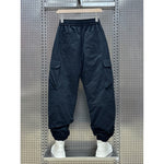 Multi-pocket Quick-dry Casual Pants with Drawstring Cuffs