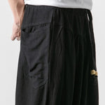 Solid Color Casual Loose Harem Pants
