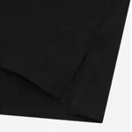 Loose Solid Color Slit Hem T-shirt