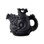 Buddha Stones Vintage Dragon Phoenix Ceramic Teapot