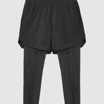 Men's Breathable Fake Two-Piece Trunks Sports Fitness Quick-Drying Casual Elastic  Pants