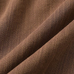 Men's Solid cotton casual lapel solid color short-sleeved shirt