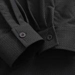 Japanese Retro Color-blocked Casual Loose Shirt