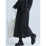 Retro Winter Mid-length Cotton Skirt