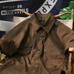 Waterproof Casual Short-sleeved Shirt