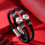 Buddha Stones 999 Sterling Silver 12 Constellations of the Zodiac Blessing Handmade String Bracelet (Extra 35% Off | USE CODE: FS35)