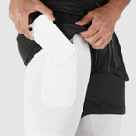 Men's fake two-piece large pocket quick-drying sports shorts