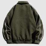 Men's waffle texture lapel casual jacket