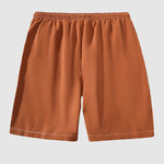 Men's solid color casual versatile quick-drying shorts