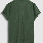 Men's Corduroy Short Sleeve Shirt