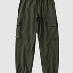 Men's Drawstring Double Pocket Cargo Pants