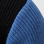 Men's Colorblock Round Neck Knitted Sweater