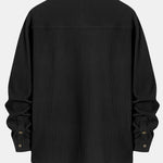 Long Sleeved Waffle Button Up Shirt & Drawstring Knitted Waffle Pants