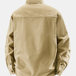 Long Sleeve Utility Shirt With Pockets