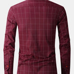 Long Sleeve Plaid Button Up Shirt