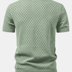Diamond Open Knit T-Shirt