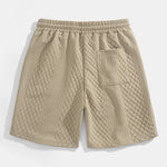Geometric Diamond Jacquard Polo & Shorts