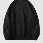 Men's Geometric  Vintage Jacquard Crewneck Sweatshirt